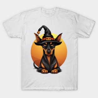 Halloween Doberman Pinscher Dog #2 T-Shirt